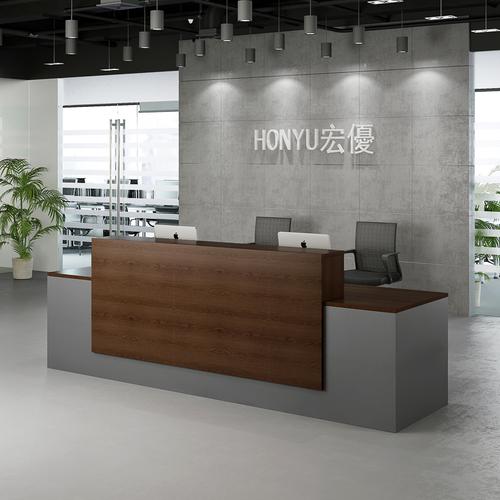 办公室前台接待桌