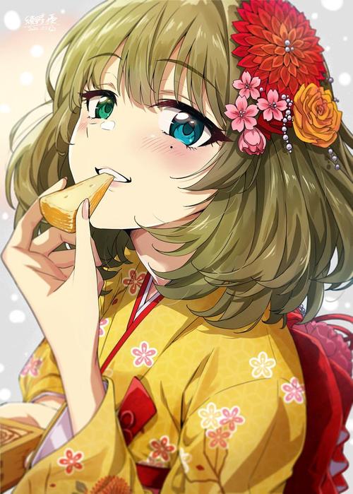 偶像大师高垣枫甜美p站插画图片
