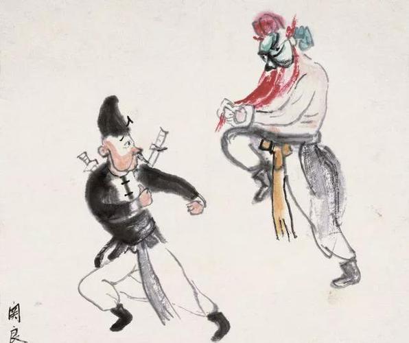 建国后一流国画家作品欣赏