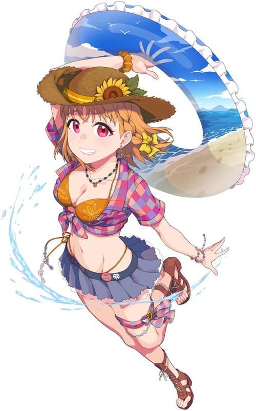 sunshine!高海千歌泳装校园