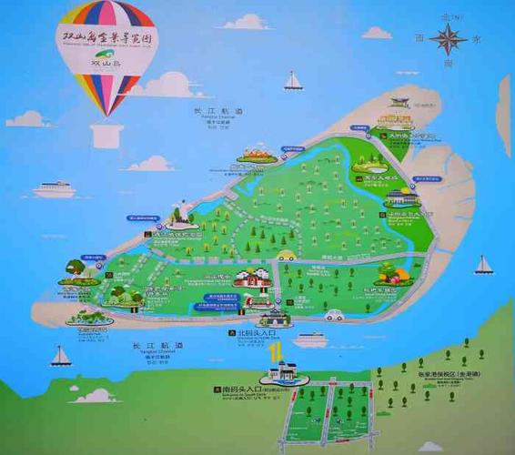 双山岛风景区-"双山岛在张家港的码头坐船大概七八就.