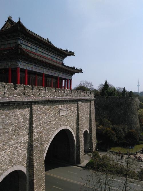 南京风景步行之仪凤门到定淮门