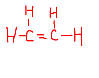 乙烯:c2h4 结构式: 电子式: 3.乙炔:c2h2 结构式: 电子式