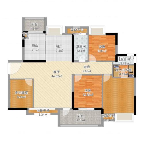 黄山_鸿威99东方丽景_2016-12-09-1924户型图大全