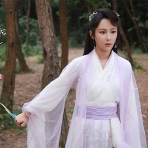 【汉服】2021香蜜沉沉烬如霜同款古装女杨紫锦觅改良汉服飘逸仙女清新