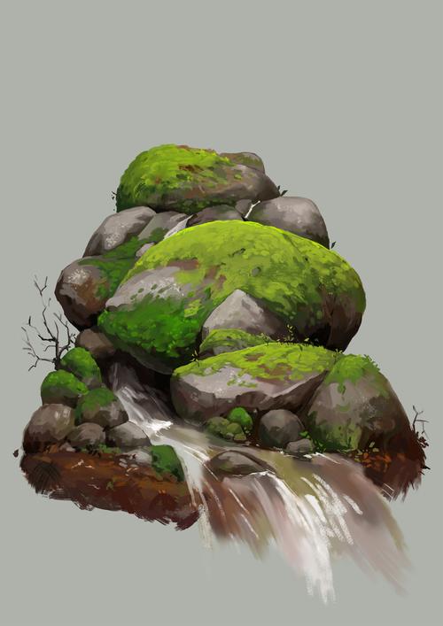 石头|插画|插画习作|yongsheng0412 - 原创作品