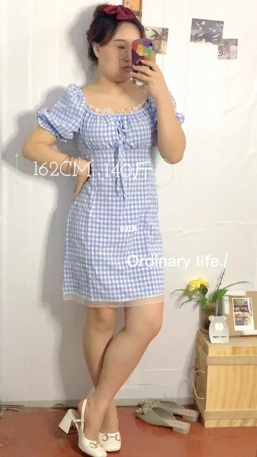 140斤 162cm真胖女孩夏季小裙裙分享_夏天去哪玩_时尚