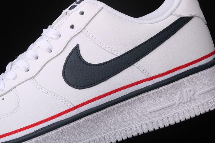 nike air force 1 low 空军一号白蓝红低帮休闲板鞋 cj1377-100