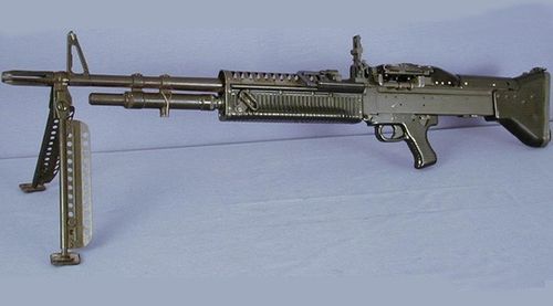 美军第一代通用机枪:m60