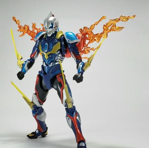 粉丝自制银河初升钢铁捷德奥特曼模型毫无违和感超越官方的专业