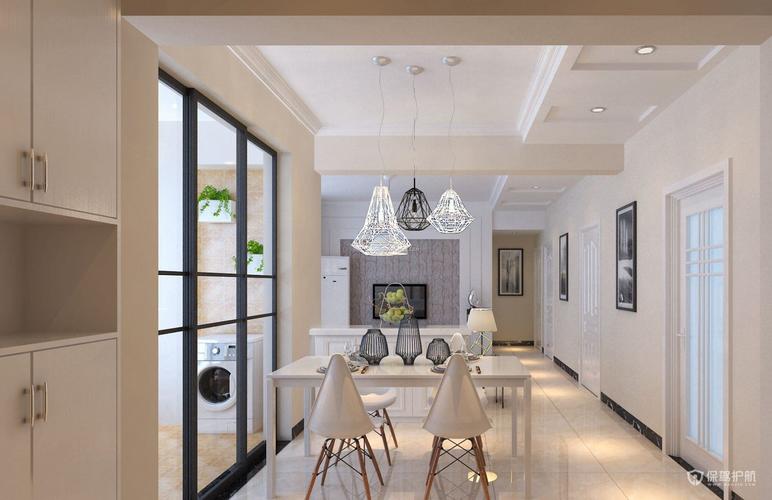中式餐厅中间有横梁吊顶怎么做餐厅吊顶装修要注意什么