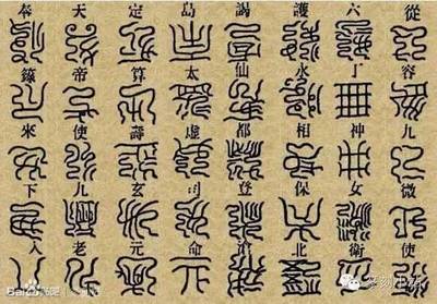 易可书院书法理论之篆书的记载