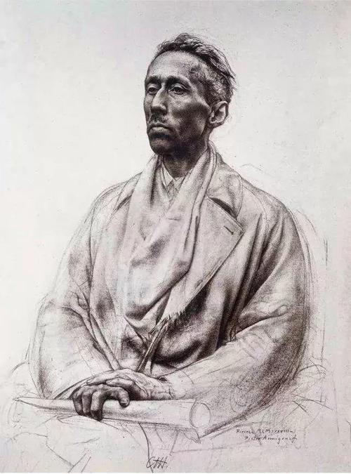 素描半身像进阶篇向大师学习