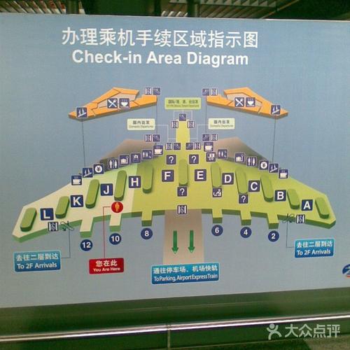 首都机场3号航站楼平面图图片-北京飞机场-大众点评网