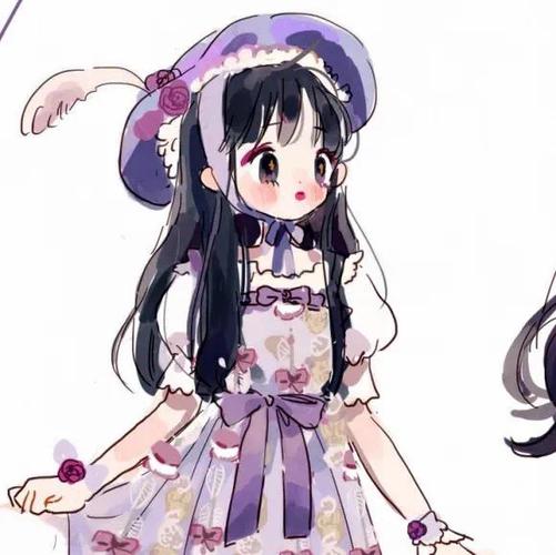 超可爱的动漫闺蜜头像