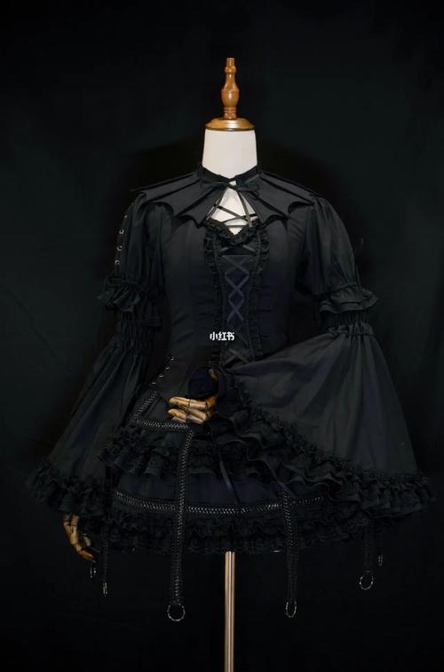 致暗夜,哥特风小裙子_裙子_哥特_lolita_吃我一波lolita安利_时尚_穿