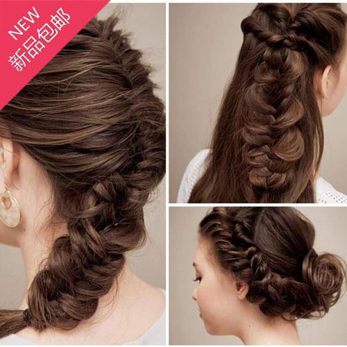美发蜈蚣辫a法式扭转编发器发型编发夹麻花辫发饰盘p