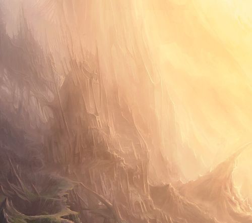 精灵墓地|插画|概念设定|yangyangmomo - 原创作品