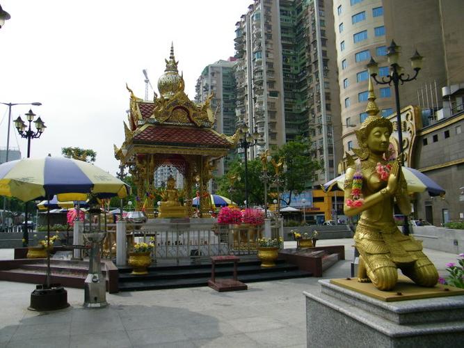 游走澳门--四面佛
