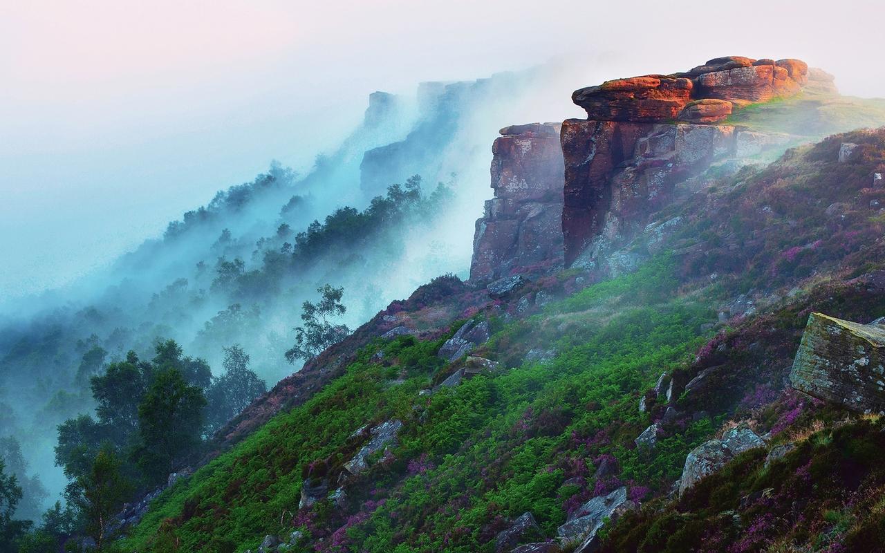 风景壁纸,自然风光,唯美意境,山水相映,壁纸,1680x1050