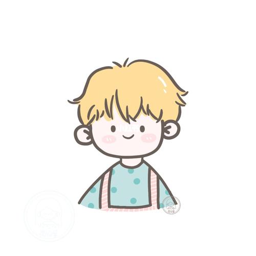 原创简笔画|小男生头像⑧_简笔画_男生头像_头像_简笔
