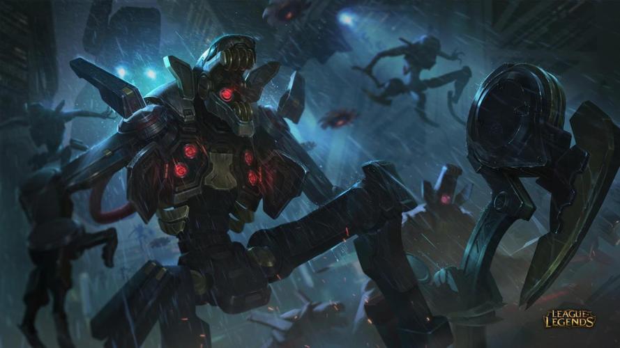 1klol英雄联盟末日使者费德提克稻草人禁卫机甲皮肤2超高清壁纸