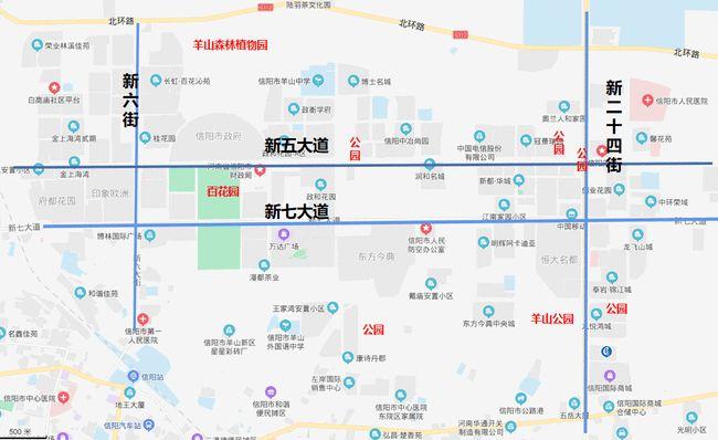 羊山新区或即将晋级为信阳市中心