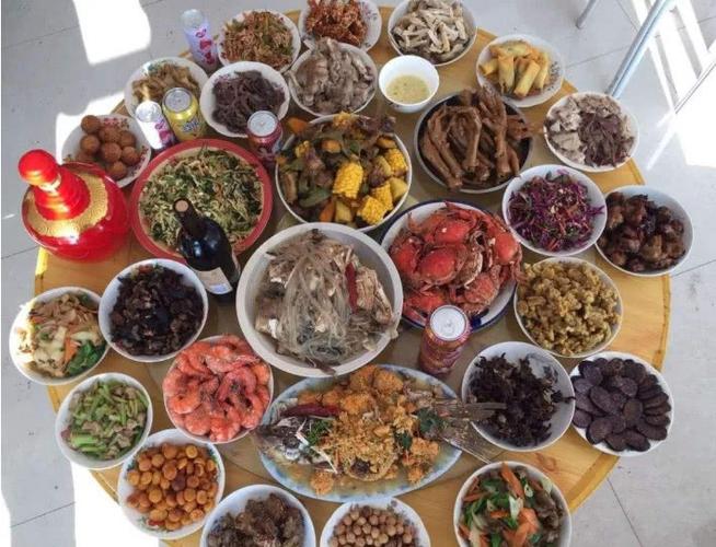 东北年夜饭对比印度年夜饭