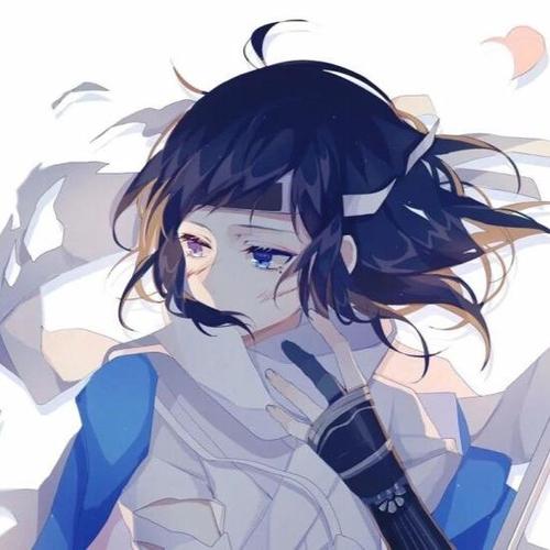 霸体微漏的女生头像,霸气女头,动漫