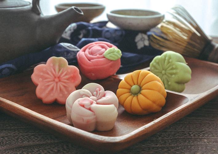 象本原创日式3d和菓子模和果子家用冰皮月饼绿豆糕立体模具糕点做_7折