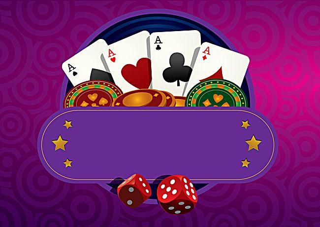 欧式棋牌游戏海报展板矢量背景素材背景图片素材