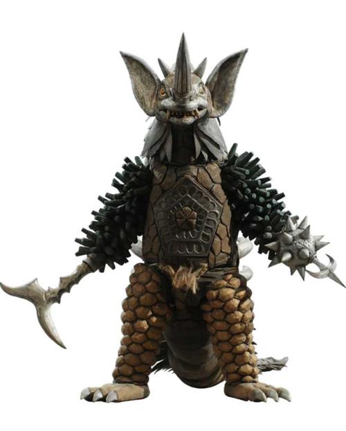 超戈布,共5头怪兽的火花人偶合体而诞生的合体怪兽,号称 "平成泰兰特"