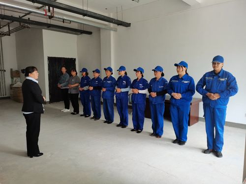 本月保洁培训共4起.