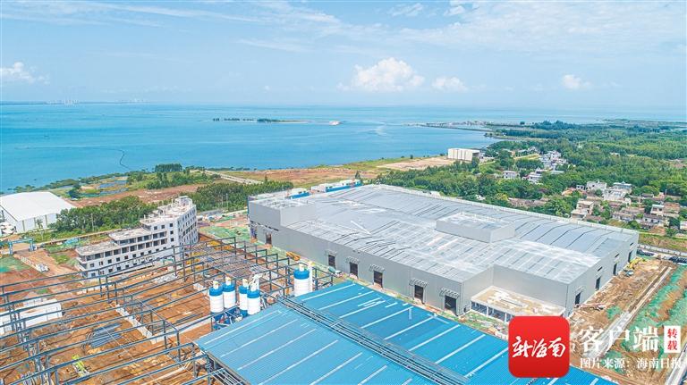 海南临高金牌港装配式建筑产业园区加快建设