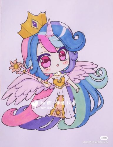 宇宙公主临摹_临摹_手绘_文化_绘画