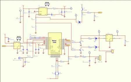 求蓝牙适配器电路图!