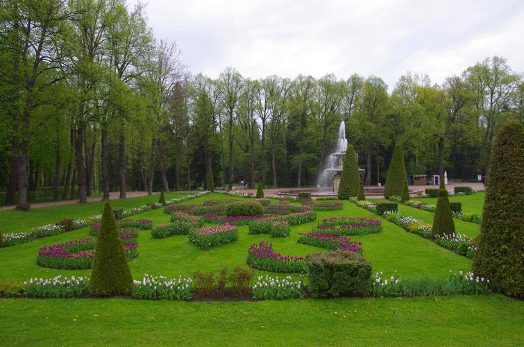 圣彼得堡的夏宫花园