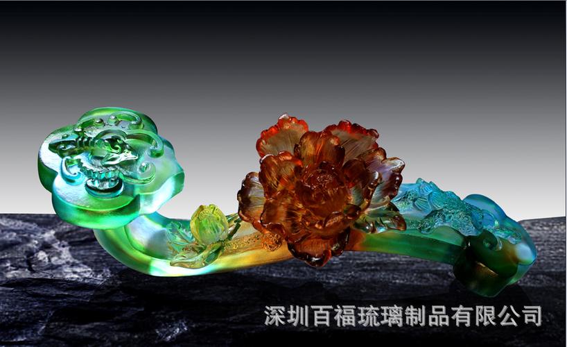 如意(大)5件起可混批商务礼品  百福琉璃制品开厂8年来已有三个品牌