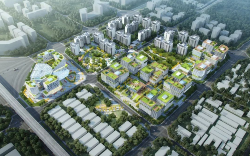 万盛tod项目规划效果图