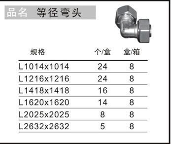 金时通管件,铝塑管接头