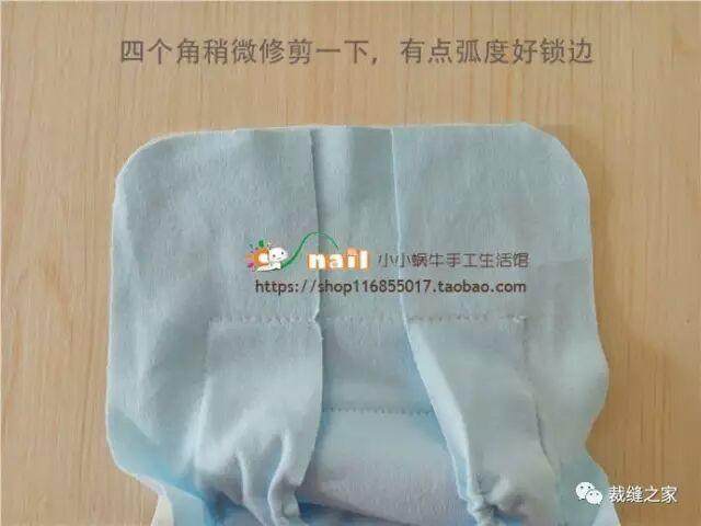 婴儿尿布兜教程(裁剪图)
