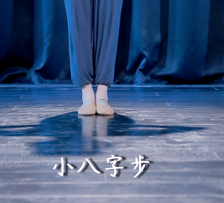古典舞基本脚位步法图解gif
