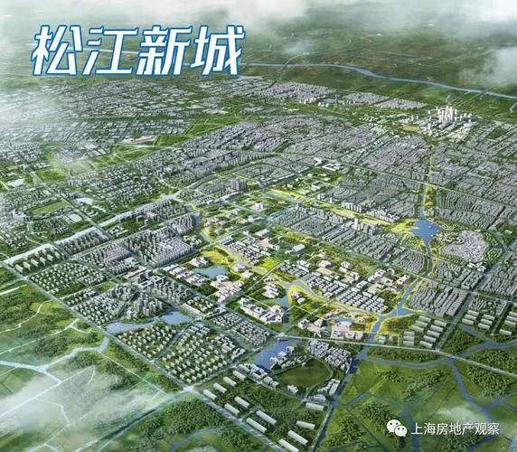 一文全览五大新城,发展蓝图旷古烁今_松江