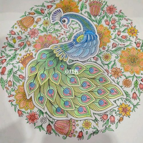 梦幻花园涂色