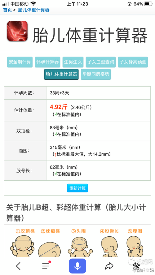 太胖了宝宝腹围大了2周