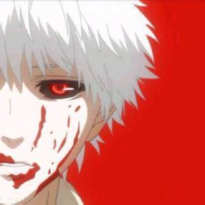 白发金木研头像高清