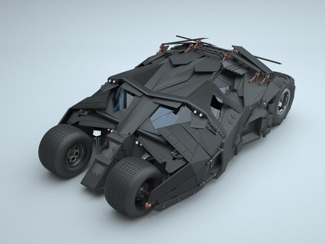 蝙蝠战车-c4d