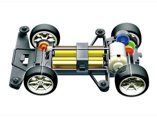 它改变了比赛田宫双星四驱车t2底盘