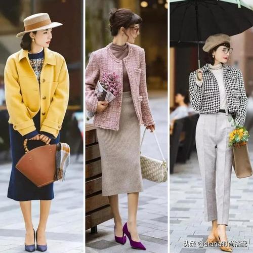 小香风象征着精致,优雅,名媛与淑女,这种穿衣风格也深受优雅女人的