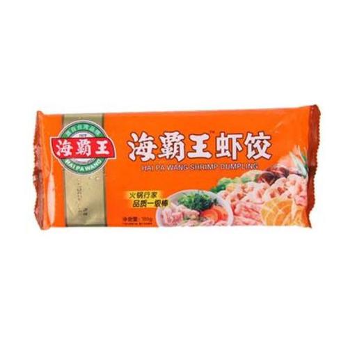 煮火锅煮面都好吃 海霸王虾饺105g 火锅饺子必备海鲜馄饨 两袋起售!